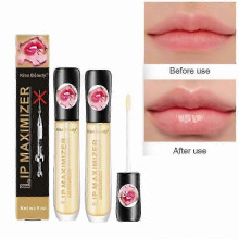 2pcs Lip Plumper Extreme Lip Gloss Maximizer Plump Volume Bigger Lips Moisturizing Reduce Lip Fine Lines 25-26