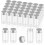 Glasflaskor med aluminiumkapsyl 30 ml 40 st 1