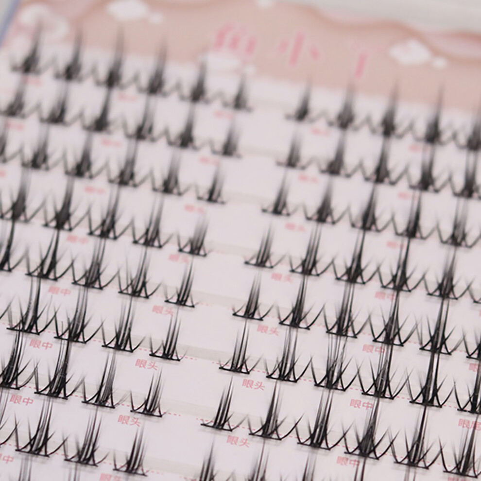 Dcph-Clothing 9-12Mm Soft C Curl Eyelash Clusters For Beginners