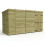 14 x 5 Pent Shed Tanalised (Double Door, No Windows) 2
