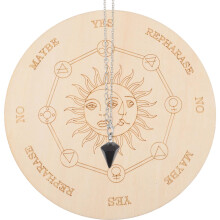 1Set Divinatie Bord Met Pendulum Voor Spirituele Toepassingen