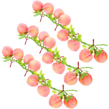 3St Decoratieve Perzikketting Voor Kind Speelgoed