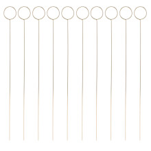 60St Ronde Gouden Table Number Holders Van Sterk Ijzermateriaal