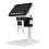 4.3 inch LCD Digital Microscope Coin Microscope 1000X, with 8 Adjustable LED Lights, PC View with Adjustable Holder 1