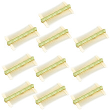10St Draagbare Plastic Fijne Kam Voor Haarstyling