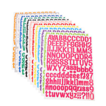 12 Stuks Kleine PVC Letters En Stickers Voor Scrapbooking
