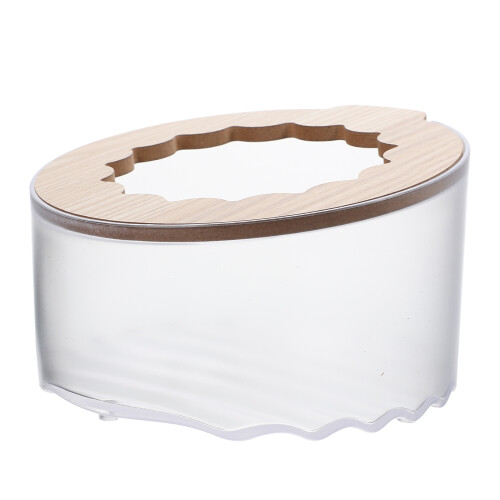1 Transparante ABS Zandbad Hamster Met Afneembaar