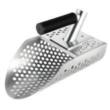 Sand Scoop for Metal Detecting,Heavy Duty Metal Detecting Sand Scoop Treasure Finds Scoop, Digging Shovel Sifting Shovel