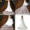Luxurious Pearls Beaded Wedding Veils For Various-Cream 300cm 3