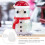 1Set DIY Silicone Mal Sneeuwpop Pot - Herbruikbare Epoxy Harshouder 7