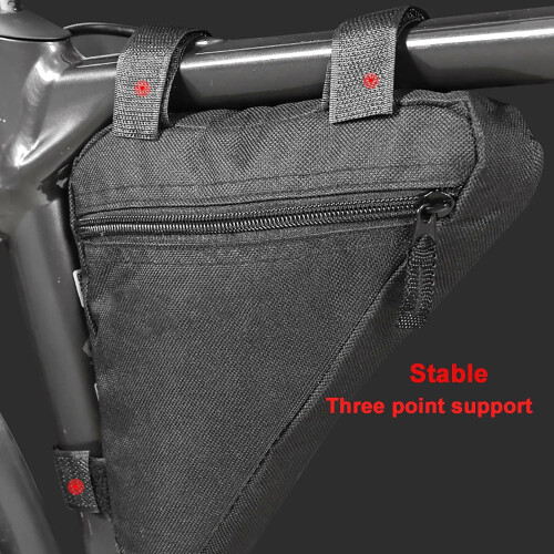 Fietsframetas klein zwart 2-pack 2