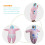1X Roze Polyester Opblaasbare Feestkleding Toneel En Cosplay 6