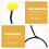 6St Creatieve Haarband Met Stofbal Voor Haarstyling 6