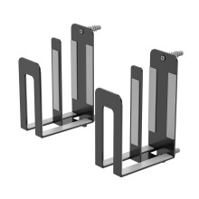Strong Metal Laptop Stand With Equipment Holder For Home And