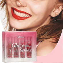 2025 4PCS Lip Gloss Set , Moisturizing Velvet, Non Stick Cup, Non Fading Lip Gloss