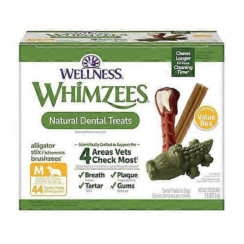 Whimzees Whimzees Dog Dental Chew Variety Pack Medium, 44 count