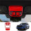 Car Front Reading Light Frame Glasses Box Trim Cover Sticker for  Forester 2025 Interior Accessories A 3