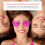 Violette Hartvormige Zonnebril St Frame Vrouwen Feest 3