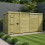 14 x 5 Pent Shed Tanalised (Single Door, No Windows) 1