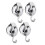 Heavy Duty Vacuum Suction Cup Hooks (4 Pack) for Kitchen Bathroom Restroom Organization 1