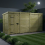 14 x 5 Pent Shed Tanalised (Single Door, No Windows) 3