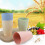 Environmentally friendly wheat straw water cup children's cup, reusable cup 4 pack 3