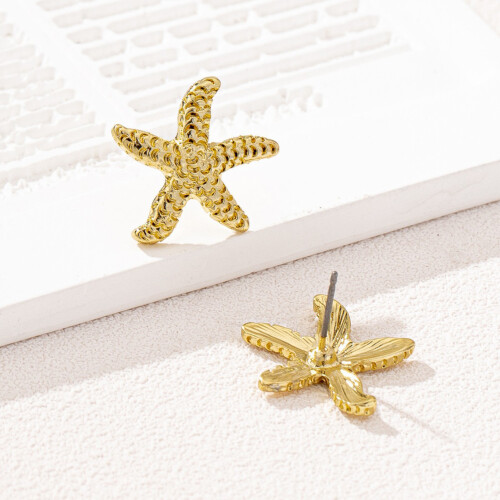 Star Stud Earrings for Women, Glossy & Smooth Gift 1