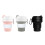 (Pink) Collapsible Cup Silicone Cup Folding for Hot and Cold Drinks Beach Pink 4