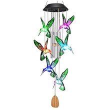 Wind Chime Outside Bird Wind Chime Gift - Suitable for Outdoor Yard Patio Porch Garden Backyard