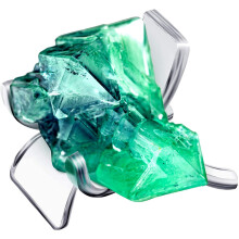 50 Pieces Acrylic Display Holder Clear Plastic Display Easel Stands Acrylic Display Easel Holders for Rock Mineral Agate
