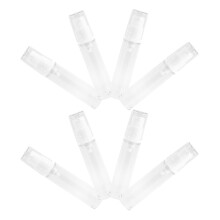 Foundation Mini Container Airless Pump Bottle for Travel 8Pcs Set White