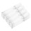 Foundation Mini Container Airless Pump Bottle for Travel 8Pcs Set White 5