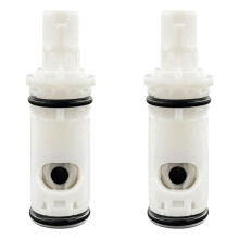 2pcs 1224 1224B Faucet Cartridge Replacement for Moen Two Handle Faucets Replacement Kit Faucets Repair Kit