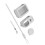 For  SOMONano Silicone Cover Full Coverage Shockproof Case with Lens Cap Thumb Grip Anti-Scratch Protective B 2