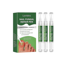 2025 3pc LANISKA Nail Fungal Repair Pen Set Ginger Tea Tree Extract Strengthening Nail Fungus Treatment Pen SH2