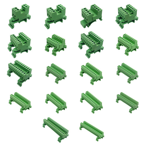 PA66 Flame Retardant Terminals Connector Rail-mounted-5P 1