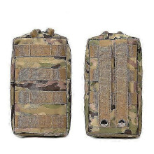 (3) 600d Oxford Outdoor Military Tactical Bag Edc Molle Tool Zipper Waist Accessories Durable Tool Bags Belt Comouflage Pouch Hunting Airsoft Cs
