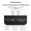 3kg/0.1g Digital Coffee Scale Rechargeable Kitchen Electronic Scale Oz/G Espresso Scale with Auto Touch Sensor 6