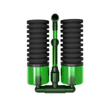 L Double Water Filter Aquarium Fishtank Sponge Water Filter Air Pump Fish Tank Cleaning Filter Aquarium Accessory