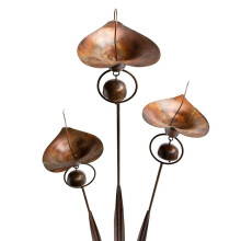 Garden Stake with Bells Calla Lily Outdoor Lillies Flower Decorations Garden and Yard Accessories Decorations