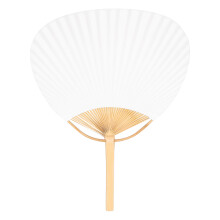 30 PçS/Lote Ventilador de Pá Branca de Casamento para DecoraçãO de Casamento