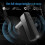 2025 Newest Aux Bluetooth 5.0 Car Adapter, 2 In 1 Wireless Bluetooth Transmitter 3