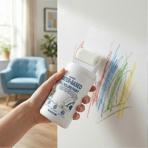 Water-based Wall Roller Paint-100ml 2