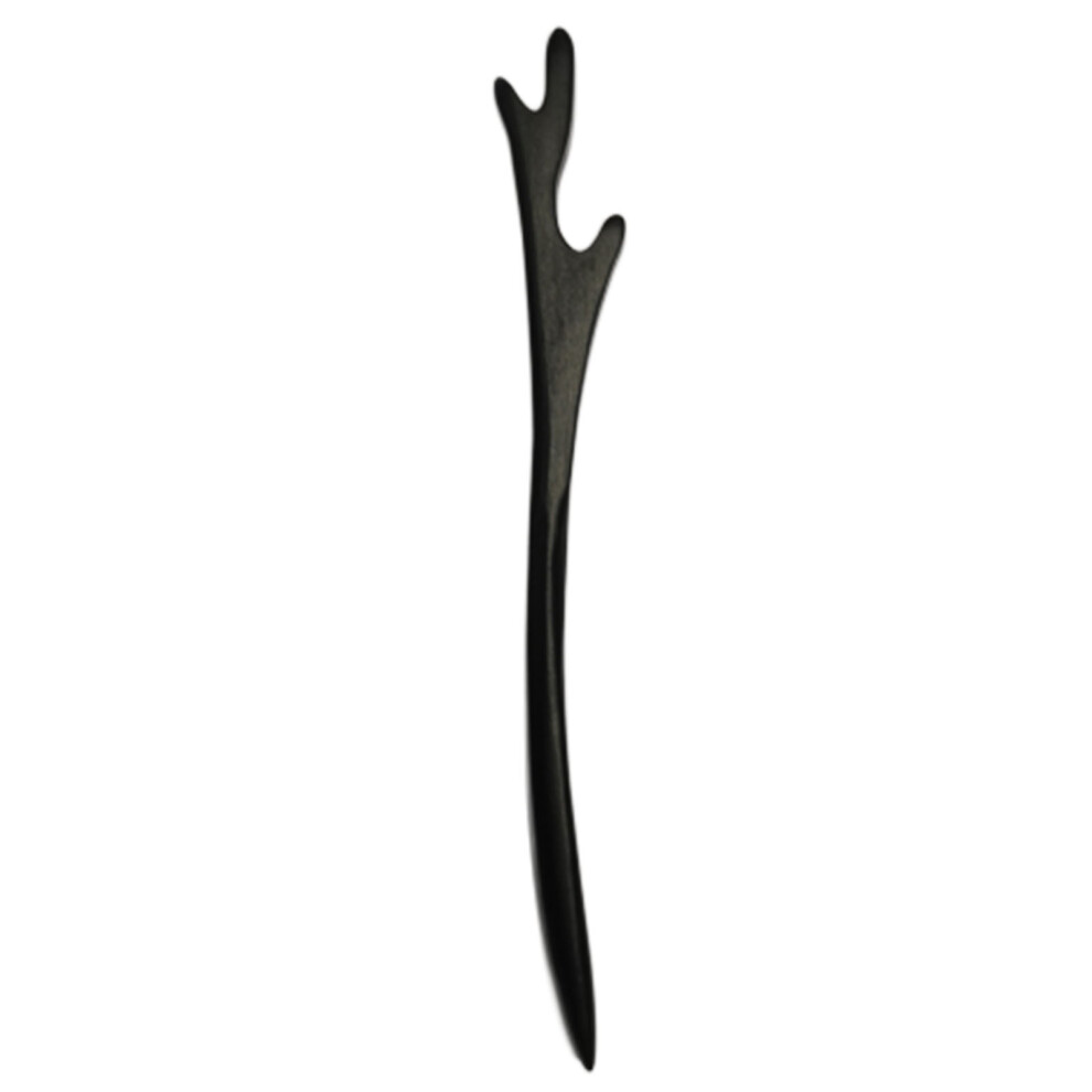 Phui-Pet-Supplies (Dragon Horn) Handmade Ebony Wood Hair Sticks For Updo