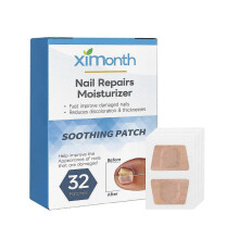 Ximonth Nail Repair Patches for Gray Nails Care, Soft Nails, Ingrown Nails, Thickened Nail Bed, And Nail Brightening Care Patches