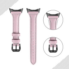 (Style H Google Pixel Watch 2, Light pink) For Google Pixel Watch 2/Pixel Watch Genuine Watch Band 20mm Bracelet Strap with Black Connector
