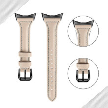 (Style N Google Pixel Watch 2, Apricot) For Google Pixel Watch 2/Pixel Watch Genuine Watch Band 20mm Bracelet Strap with Black Connector