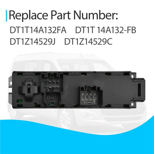 Window Control  for  Transit Connect 2014-2018 Replace DT1T14A132FA 6+7 Pins 2