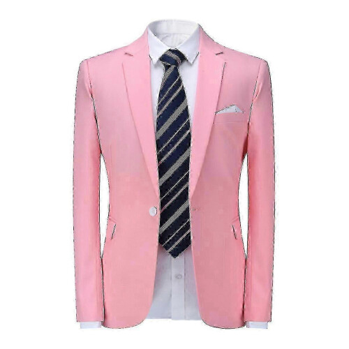 Wedding suit for groom - slim fit 2-piece solid color set 2