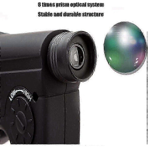 Improved Long-Range Listening Device with  Directional Parabolic Microphone & 8X Monocular Telescope for Scientists & Nature Explorers 2